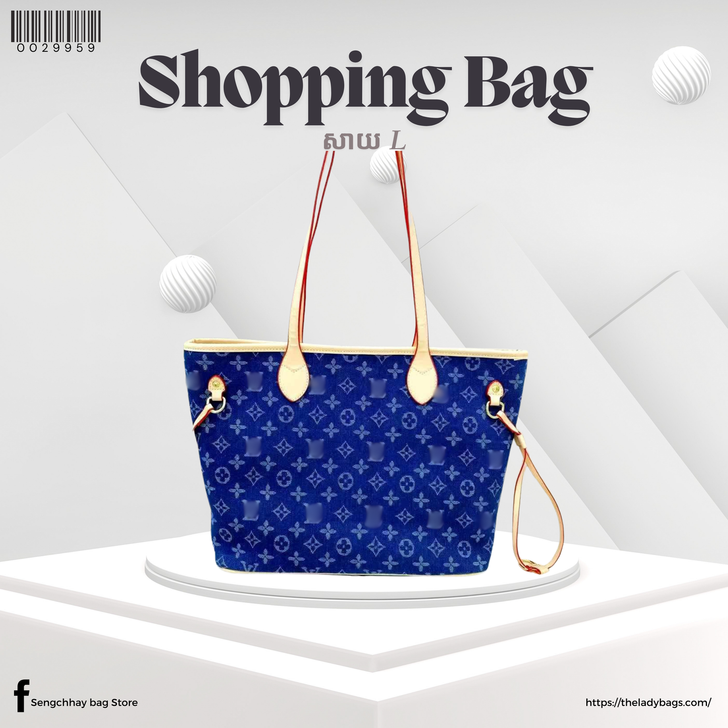 Shopping Bag Size L