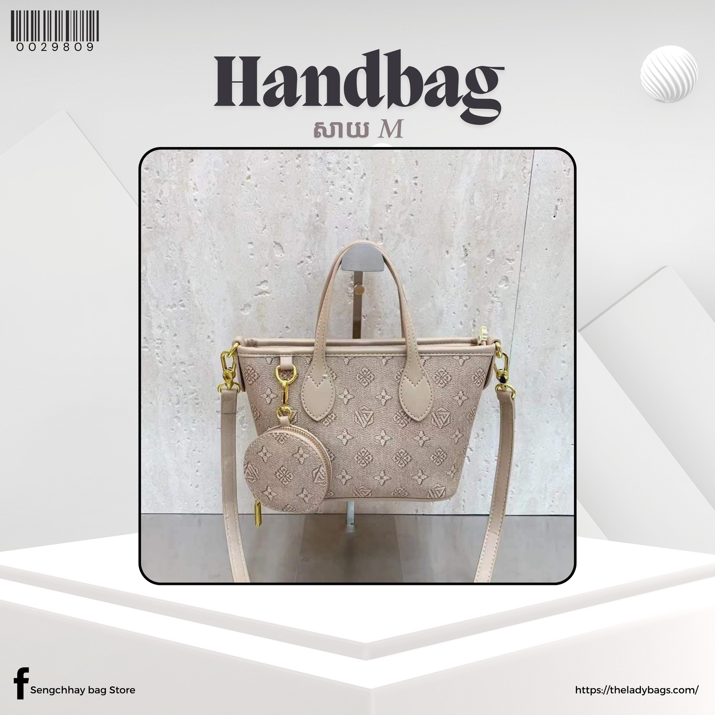 Handbag Size M