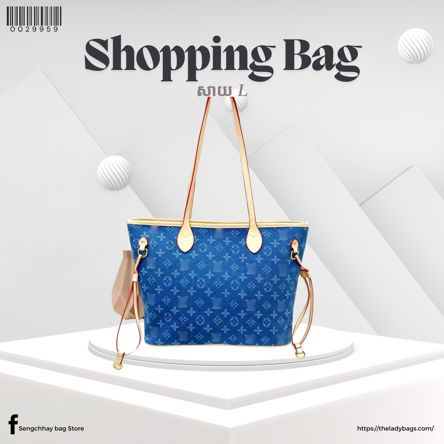Shopping Bag Size L