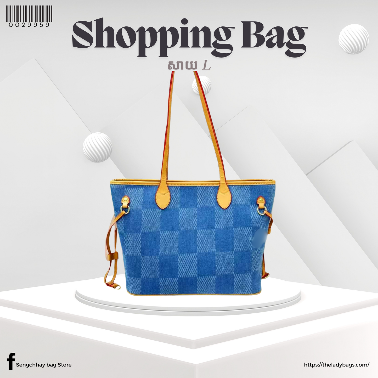 Shopping Bag Size L