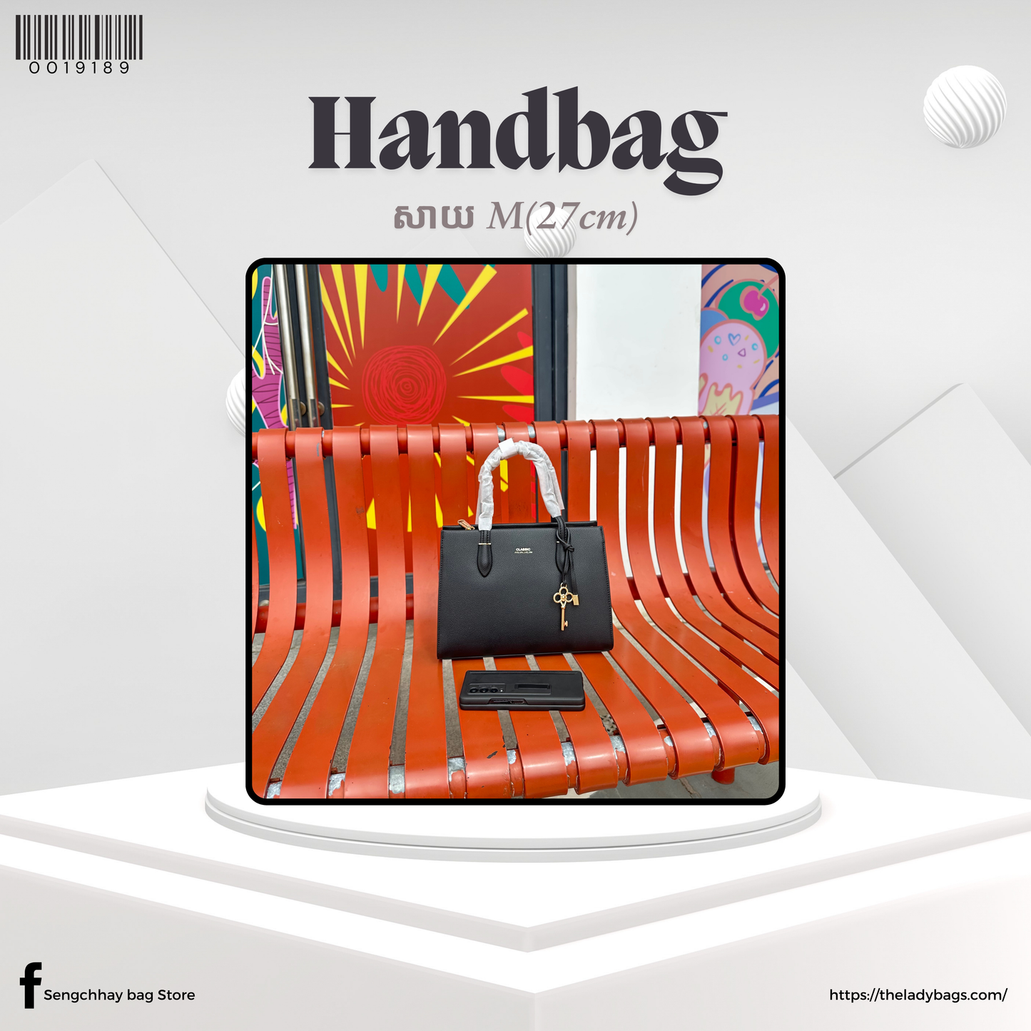 Handbag Size M