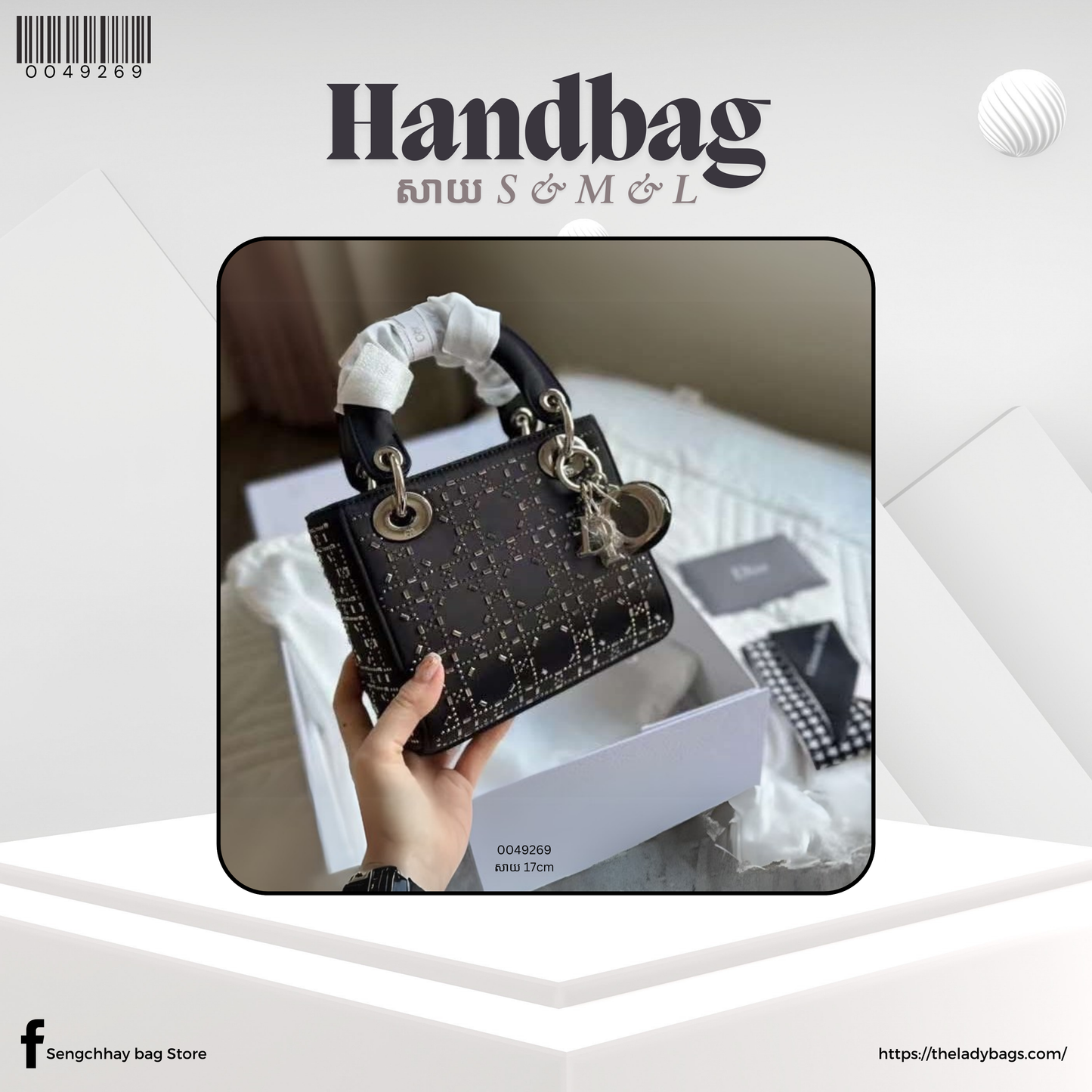 handbag Size S , M & L