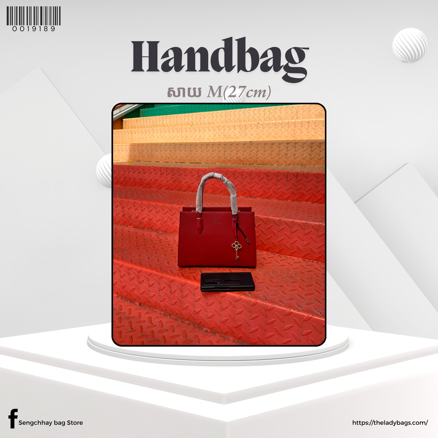 Handbag Size M