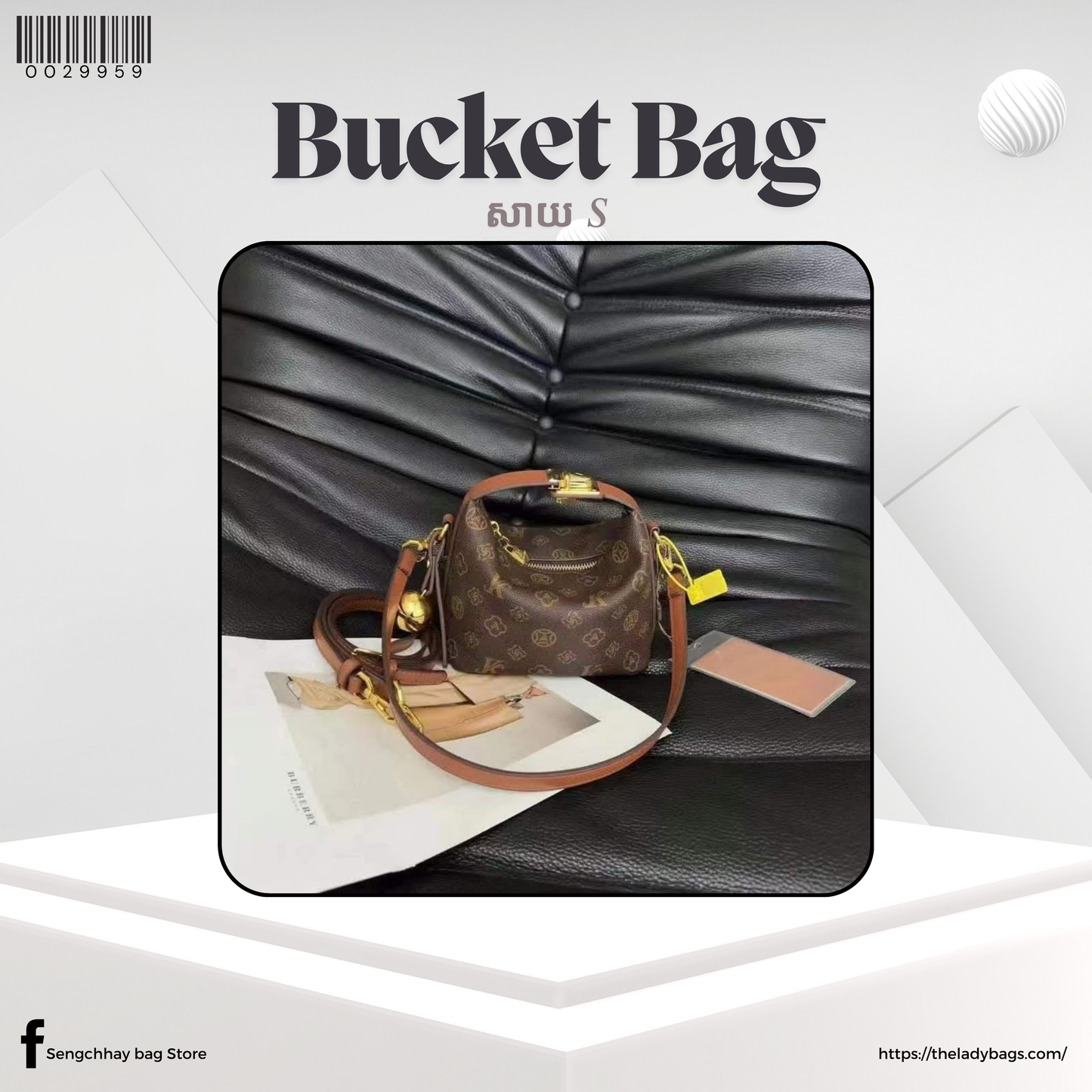 Bucket Bag Size S