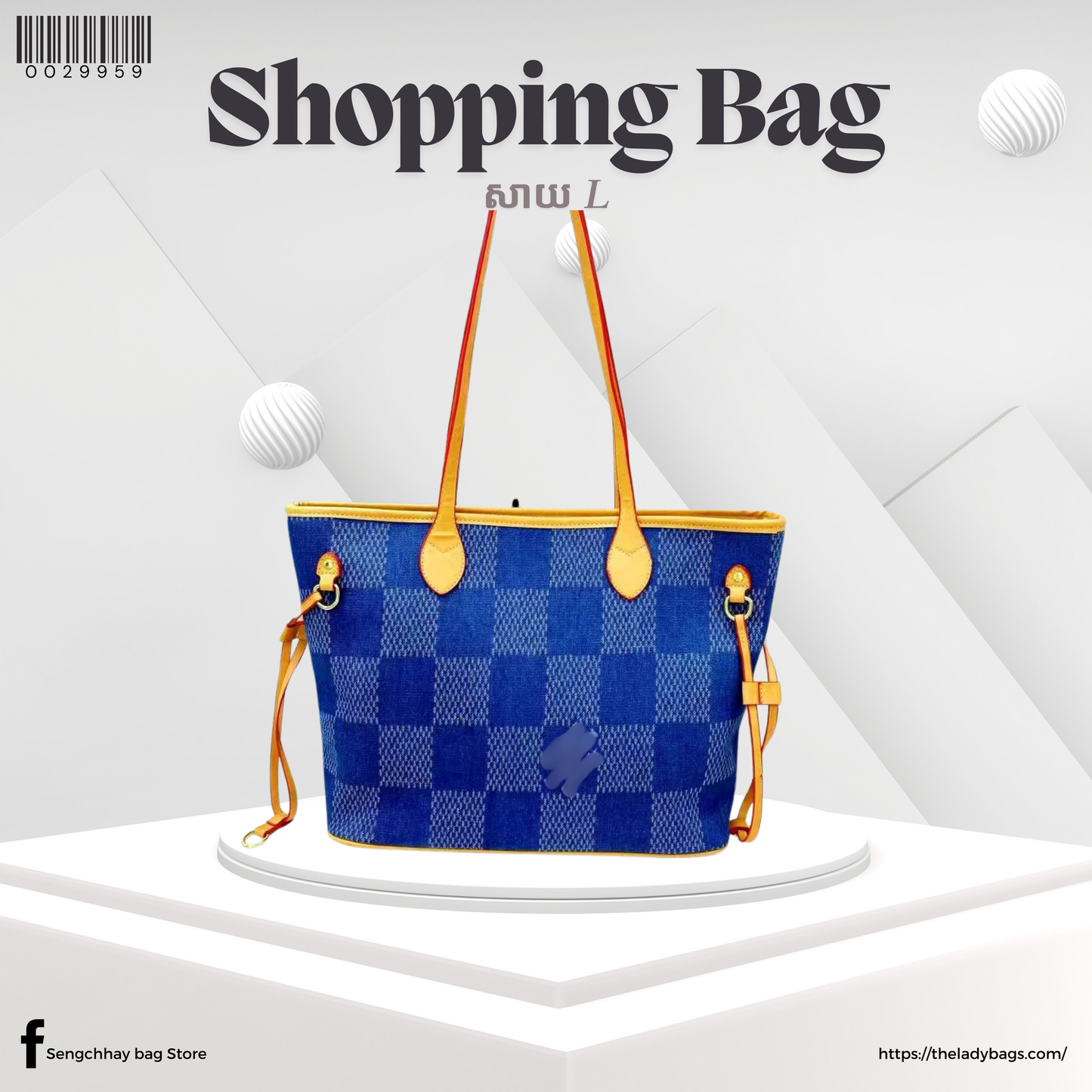 Shopping Bag Size L