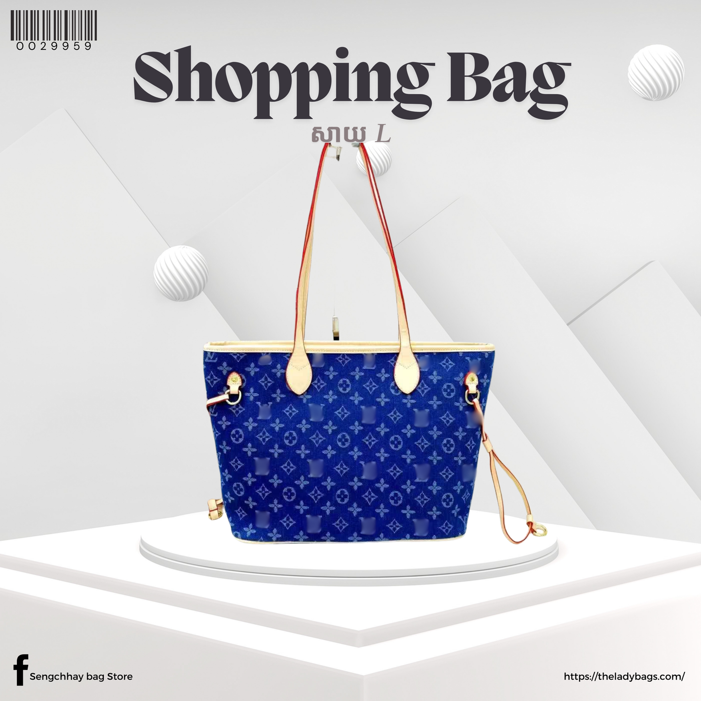 Shopping Bag Size L