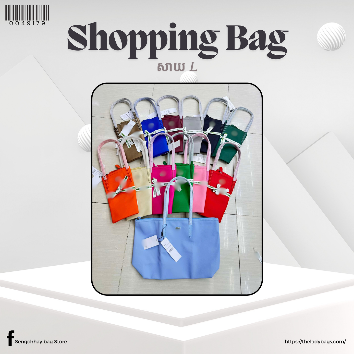 Shopping Bag Size L