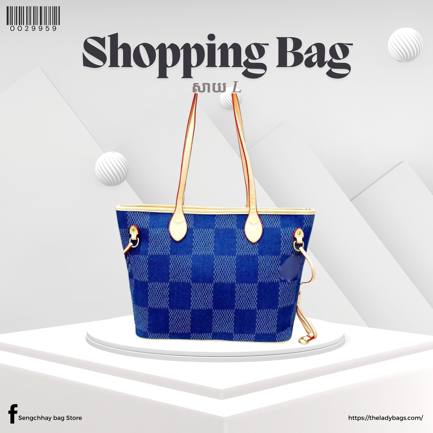 Shopping Bag Size L