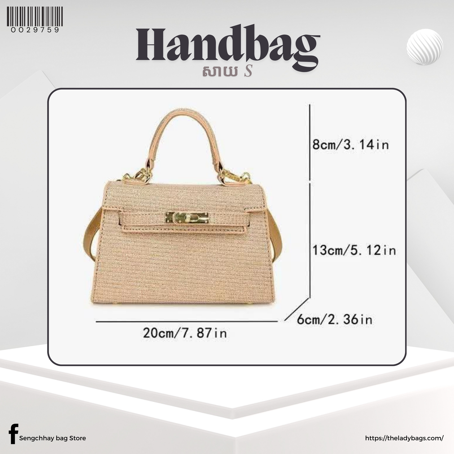 One-Straps Bag Size S