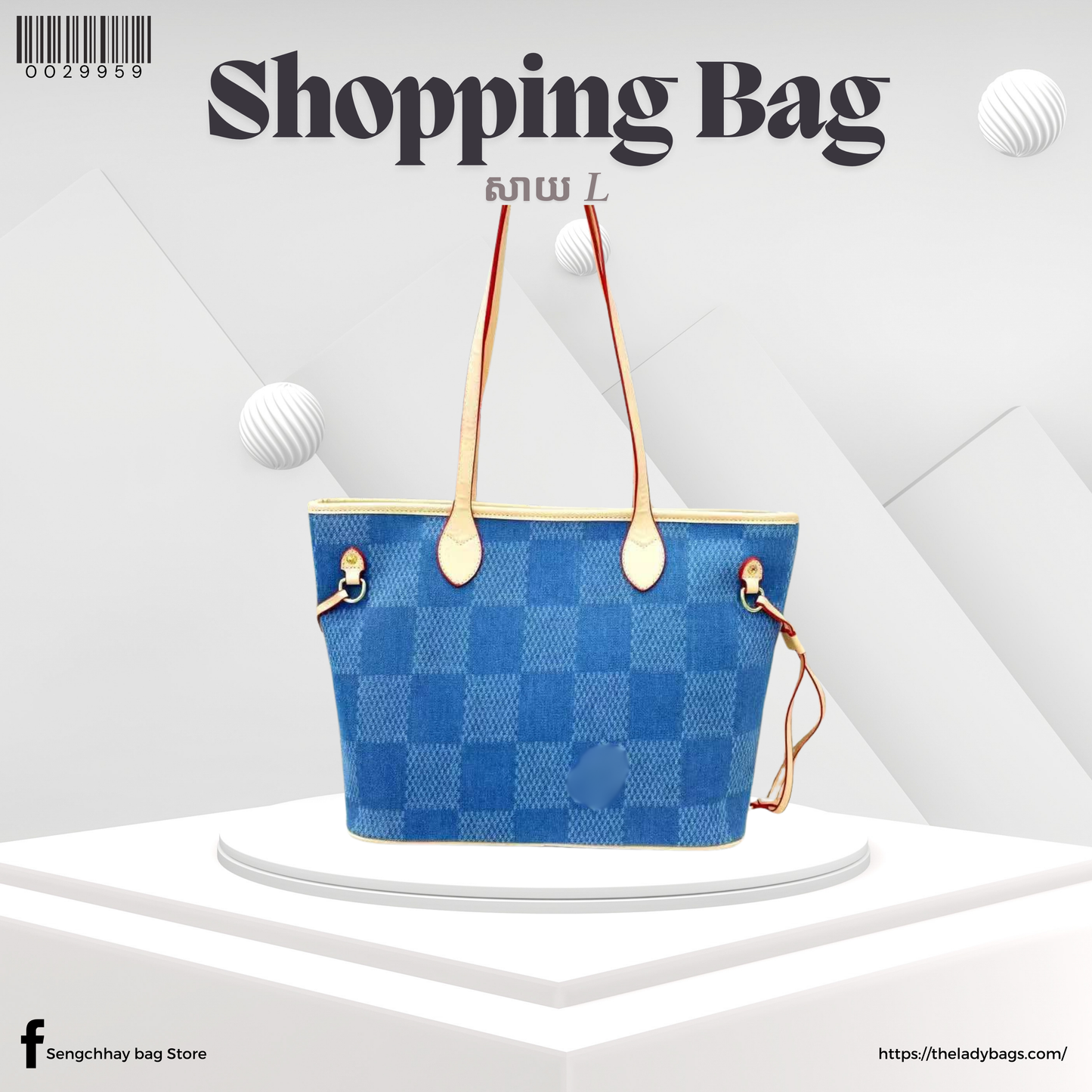 Shopping Bag Size L