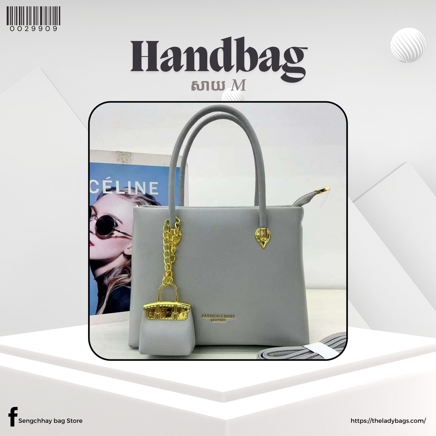 Handbag Size M