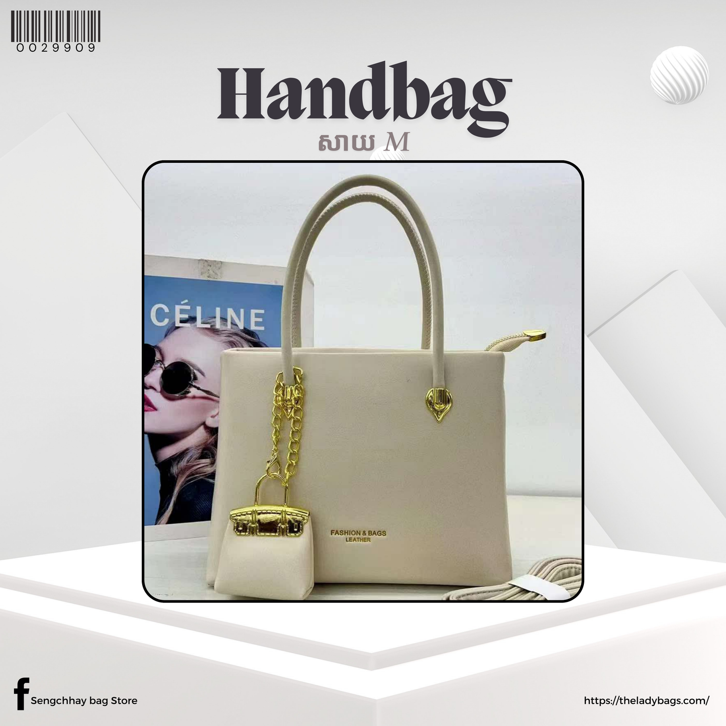 Handbag Size M