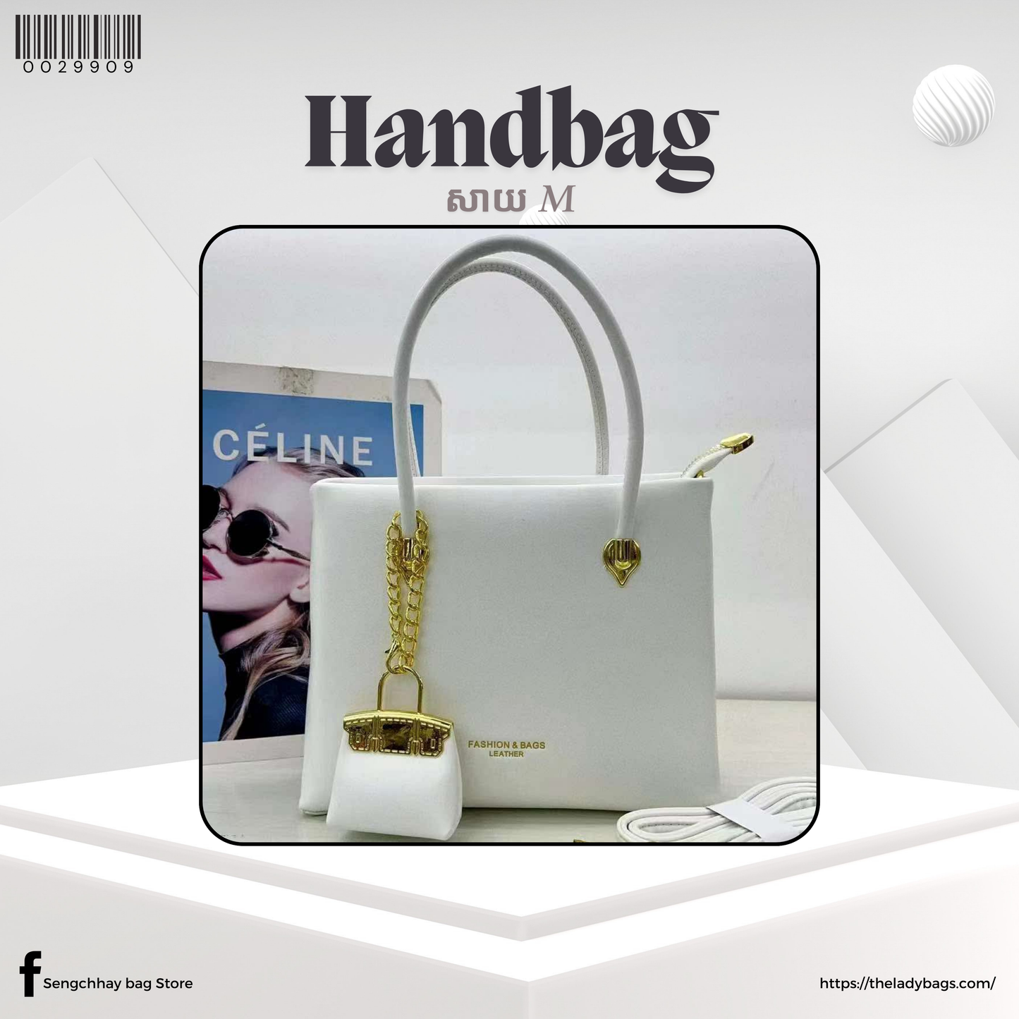 Handbag Size M