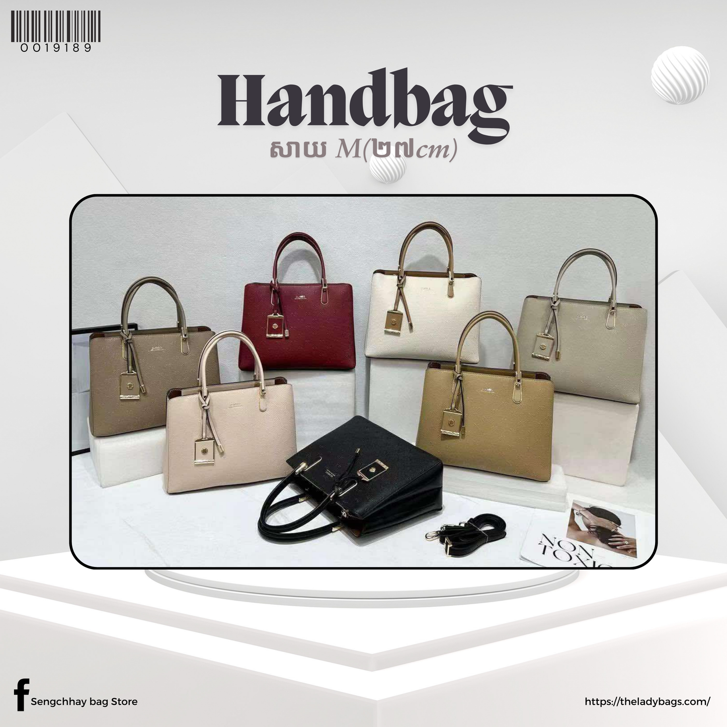 Handbag Size M