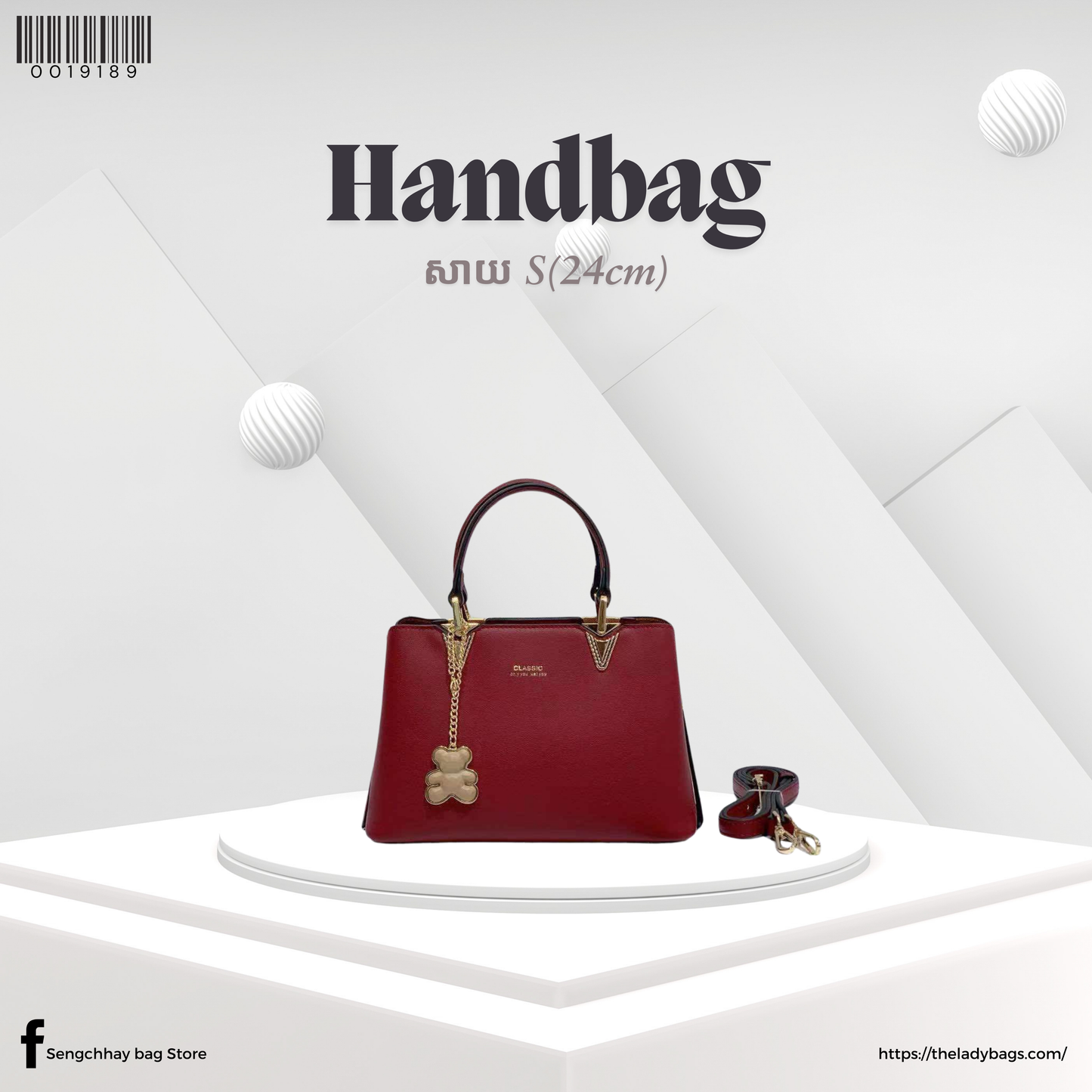 Handbag Size S