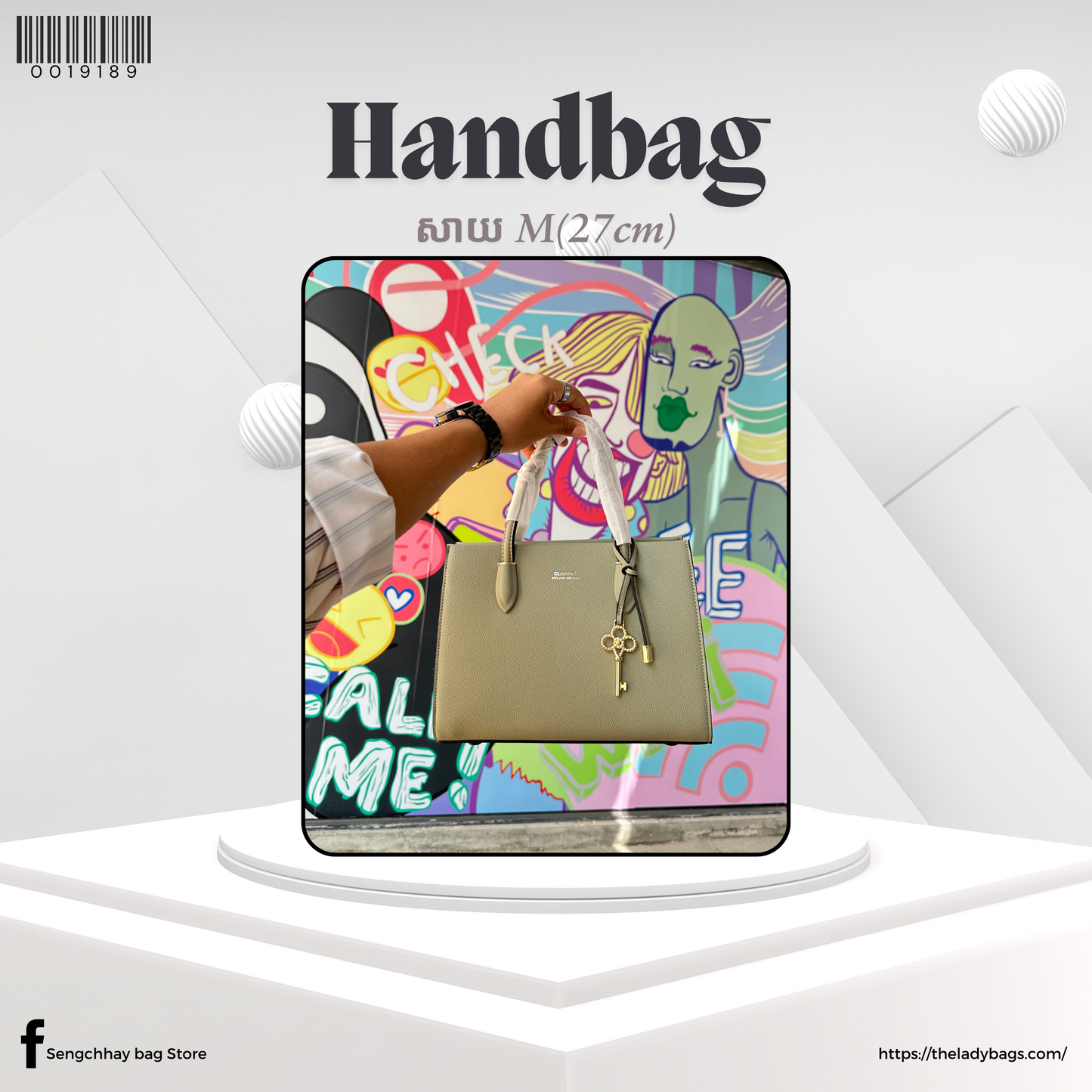 Handbag Size M