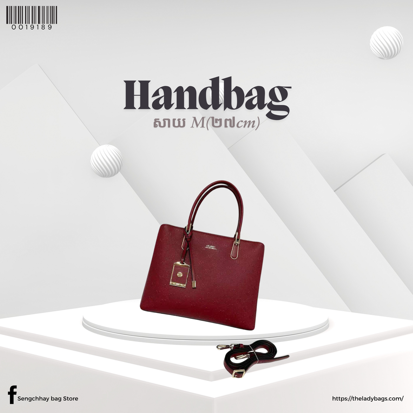 Handbag Size M