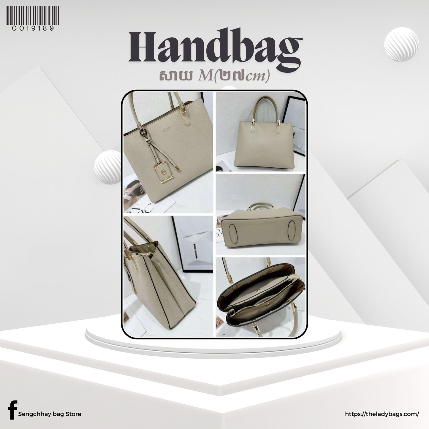 Handbag Size M